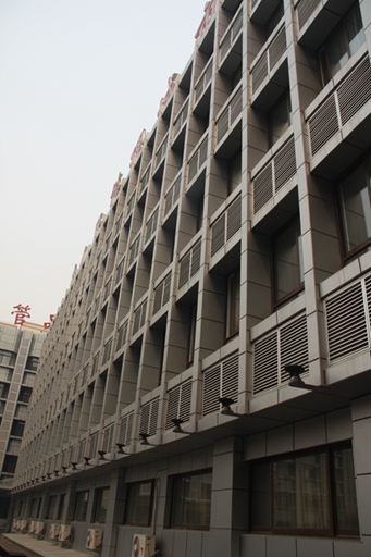 济南市数字化城管中心业务用房建筑哔咔漫画
