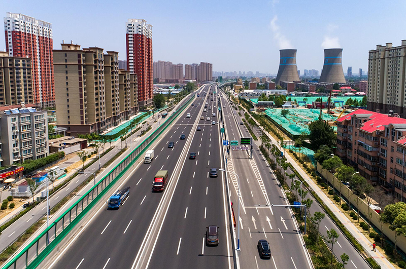济南市工业北路建设哔咔漫画
